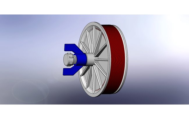 6-Inch Hollow Stem PVC End Cap Plug - Image 1