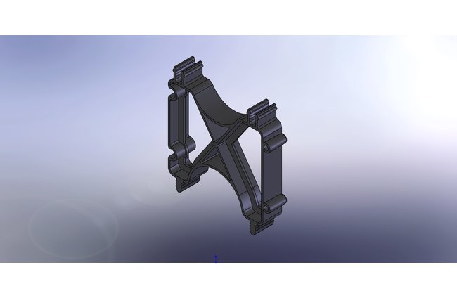 Intermediate Utility Duct Spacer - Polystyrene, 2x2 in, Pack of 2 - Image 1