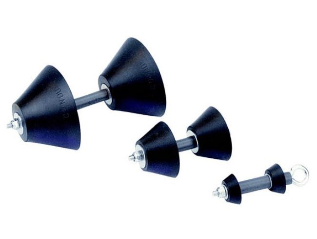 Durable Rubber Duct Projectiles (2 Inches, Pack of 5) - Image 1