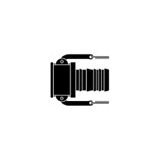 2" x 25' Clear PVC Suction Discharge Hose Assembly with Aluminum Kamlock - Image 3