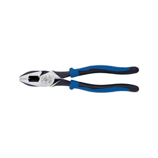 Klein® High-Leverage Fish Tape Pulling Pliers - 9-1/2 in. Side Cutting Conduit Plier - Image 1