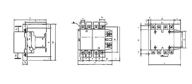 Shamrock Controls 330A 4 Pole Inductive AC Contactor - Image 1