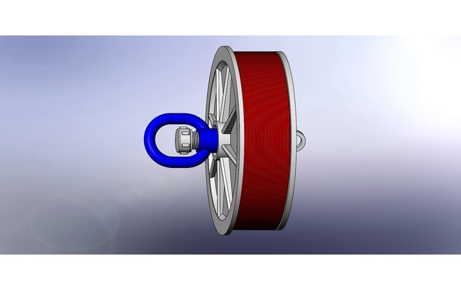 Cal Am 8-Inch Kwikie Blank Duct Plug - Image 1