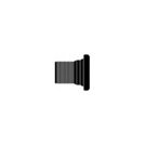 Yellow Nitrile Discharge Hose Assembly - 6in x 50ft - Image 4