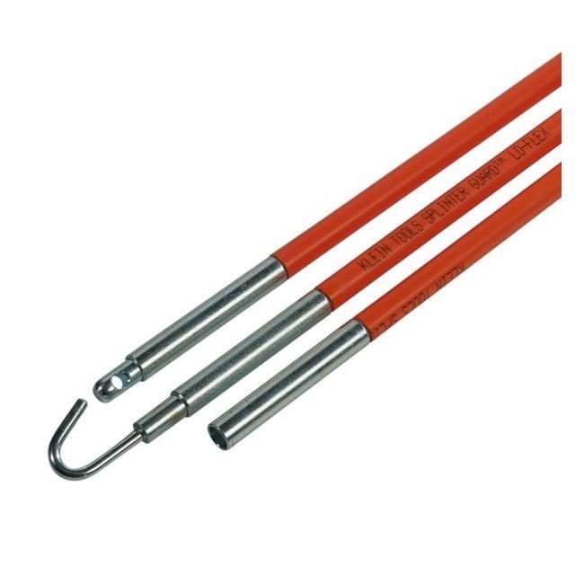 Klein 12 ft Lo-Flex Fish Rod Set with Protective Splinter Guard Coating - Image 3