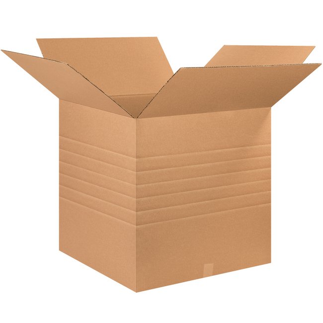 26x26x26 Multi-Depth Corrugated Box - Image 1