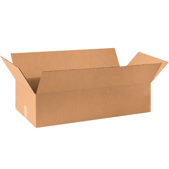 36x20x9 Inch Kraft Corrugated Box - Image 1