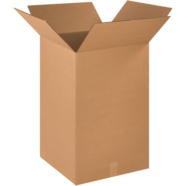 Alpha Packaging 18x18x28 ECT-32 Kraft Corrugated Box Bundle (Pack of 10) - Image 1