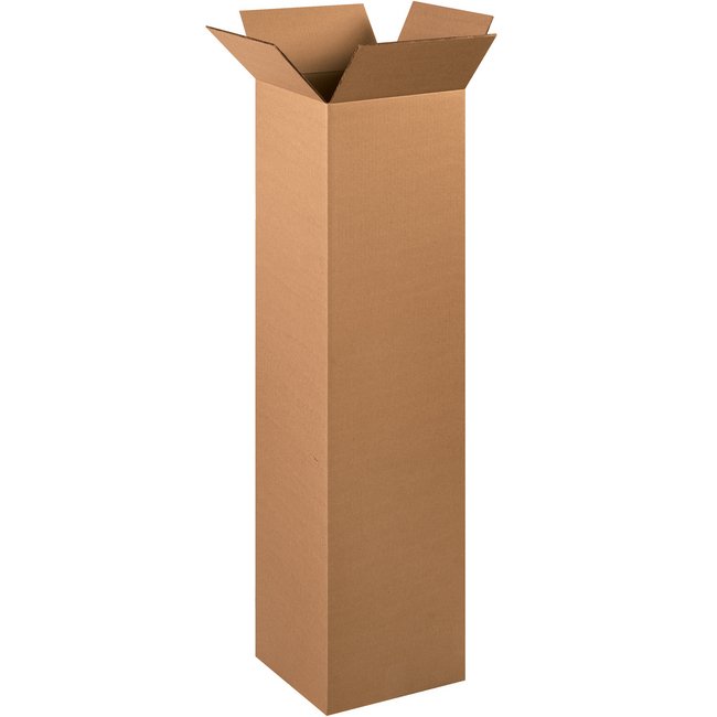 Alpha Packaging 12x12x48 Double Wall Corrugated Box - Image 1