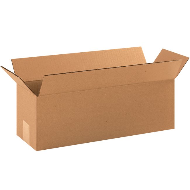 Alpha 18x6x6 Long Corrugated Box - Image 1