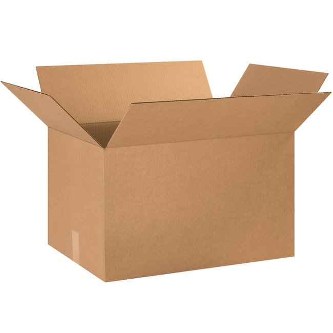Alpha Packaging, Inc. 24x16x14 ECT-32 Kraft Corrugated Box Bundle (15 Pack) - Image 1