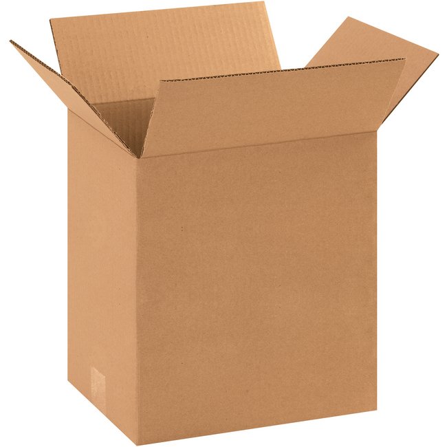 Heavy-Duty ECT-44 Single Wall Corrugated Box - 11-1/4x8-3/4x10 in - Image 1
