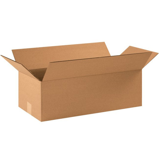 22x10x6 Flat Corrugated Box - Image 1