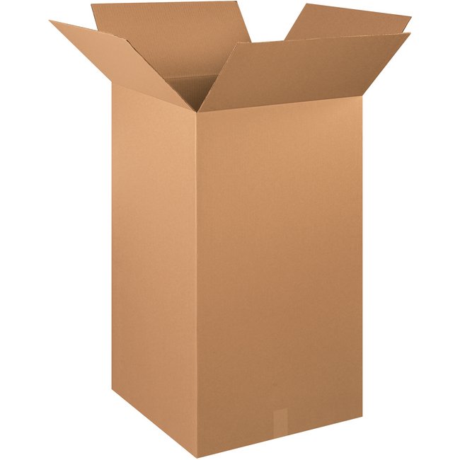 Alpha Tall Corrugated Box - 20x20x36 in - Image 1
