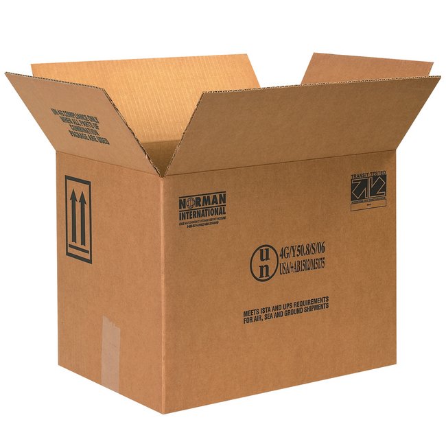 Alpha Packaging 4-Gallon F-Style Paint Can Box - Image 1