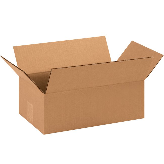 14x8x5 Kraft Corrugated Box - Pack of 25 - Image 1