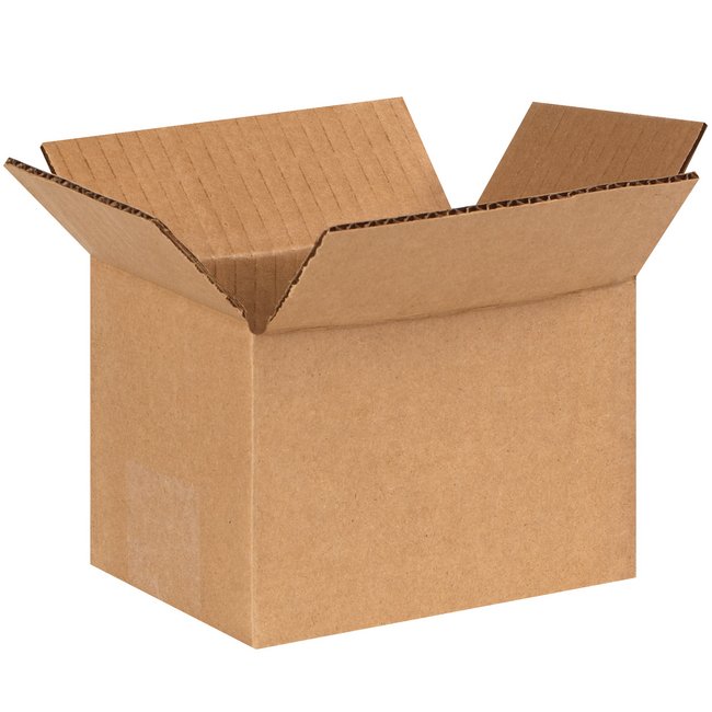 6x4x4 Inch Corrugated Box - Image 1