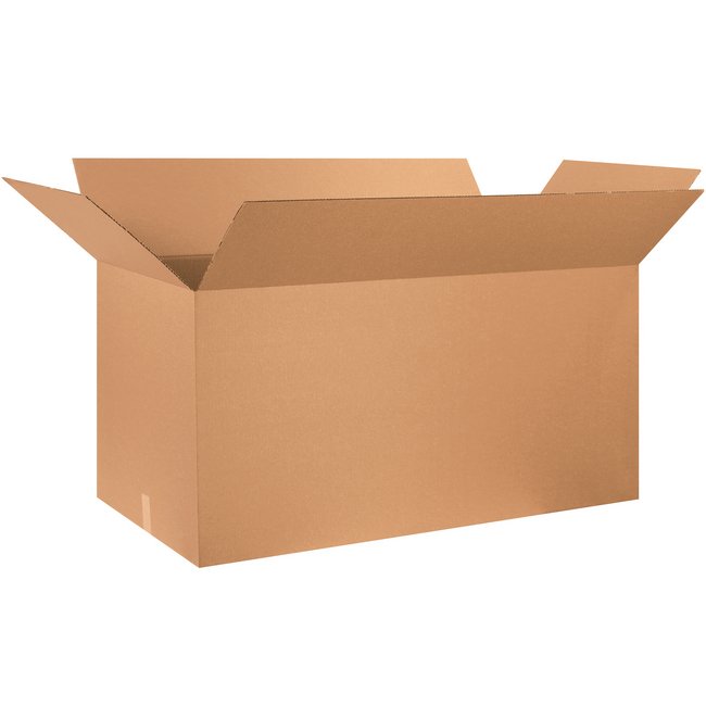 High-Quality 48x24x24 Inch Corrugated Box Bundle (Pack of 10) - Image 1