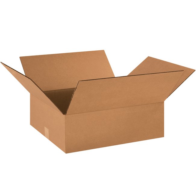 Alpha Packaging, Inc. 18x16x6 Flat Corrugated Box - Image 1