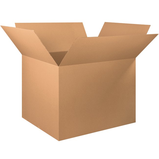 Alpha Packaging 48x40x36 ECT-32 Kraft Corrugated Box Bundle (5 Pack) - Image 1
