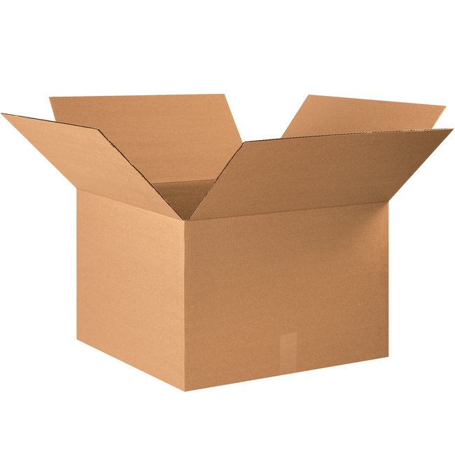 22x22x14 Kraft Corrugated Box - Bundle of 10 - Image 1