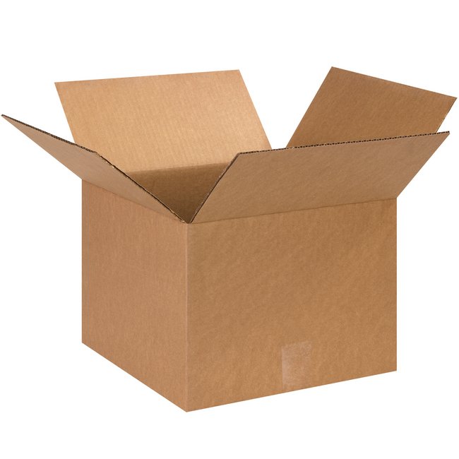 Alpha ECT-32 13x13x12 Kraft Corrugated Box Bundle (Qty 25) - Image 1