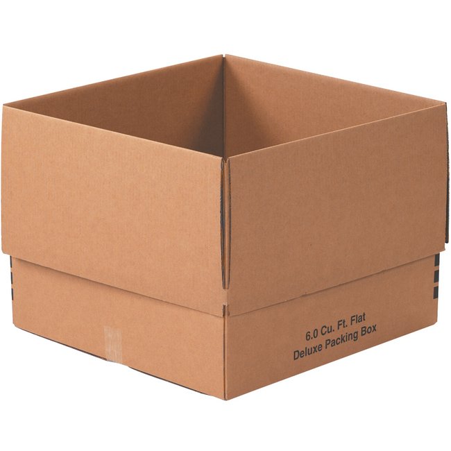 Deluxe 24x24x18 Corrugated Packing Box Bundle (Pack of 10) - Image 1