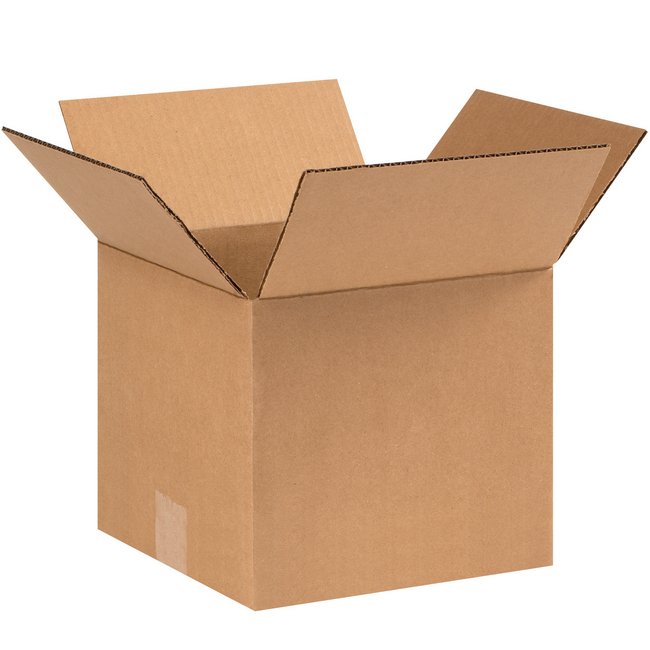 9x9x8 Kraft ECT-32 Corrugated Box (Bundle of 25) - Image 1