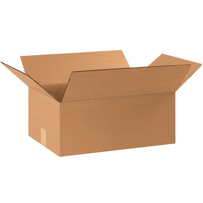 17-1/4x11-1/4x7 Kraft Corrugated Box (25 Pack) - Image 1