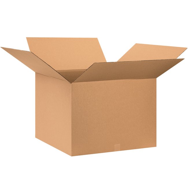 Alpha Packaging 28x28x20 ECT-32 Kraft Corrugated Box Bundle (Pack of 10) - Image 1