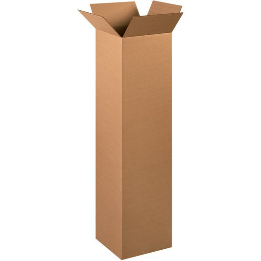 Alpha Packaging 12x12x48 Tall Corrugated Box - Image 1