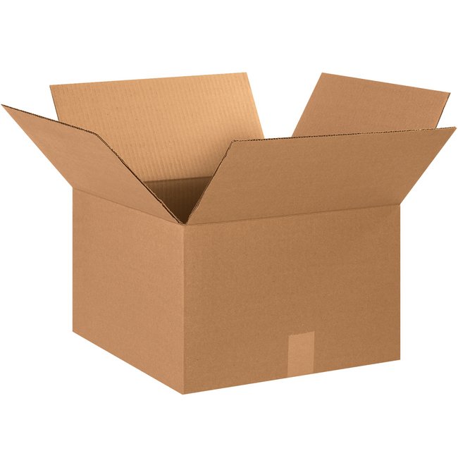 15x15x10 ECT-32 Kraft Corrugated Box Bundle (Set of 20) - Image 1
