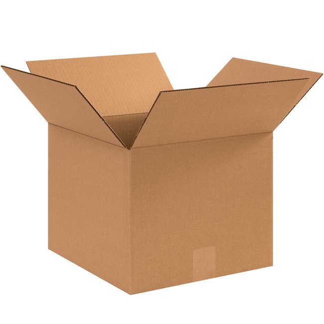 12x12x10 Kraft ECT-32 Corrugated Box Bundle (25 Pack) - Image 1