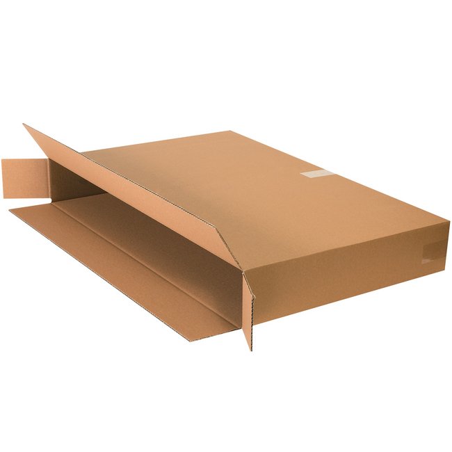 Alpha Packaging, Inc. 36x5x24 Side Loading Corrugated Box - Image 1