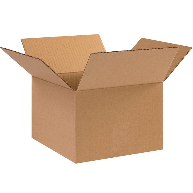10x10x7 Kraft Corrugated Box (ECT-32, Bundle of 25) - Image 1