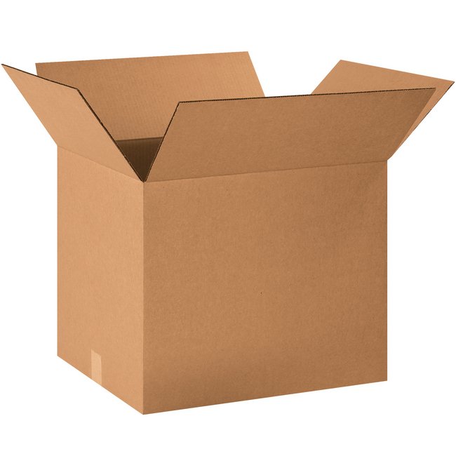 Alpha Packaging 20x16x16 ECT-32 Kraft Corrugated Box Bundle - Image 1
