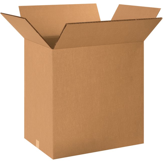 Alpha Packaging, Inc. 24x18x24 Double Wall Corrugated Box - Image 1