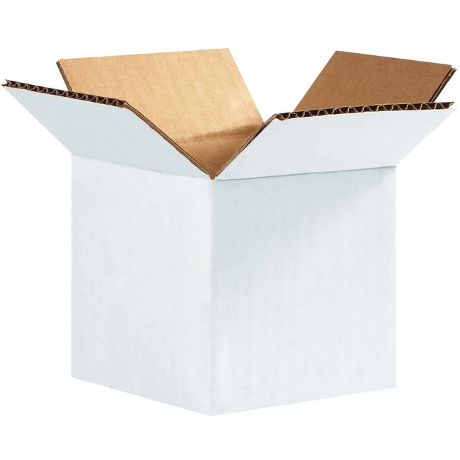 4x4x4 Corrugated Shipping Box - Image 1