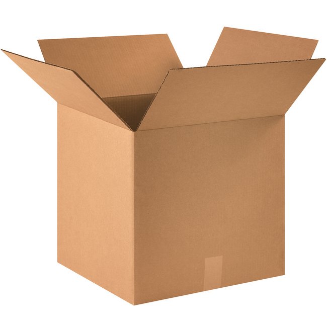 Alpha Packaging 16x16x15 Kraft Corrugated Box - Pack of 25 - Image 1
