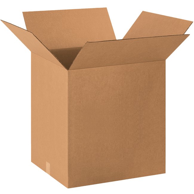 Alpha ECT-32-B Kraft Corrugated Box, 20x14x20 in - Image 1
