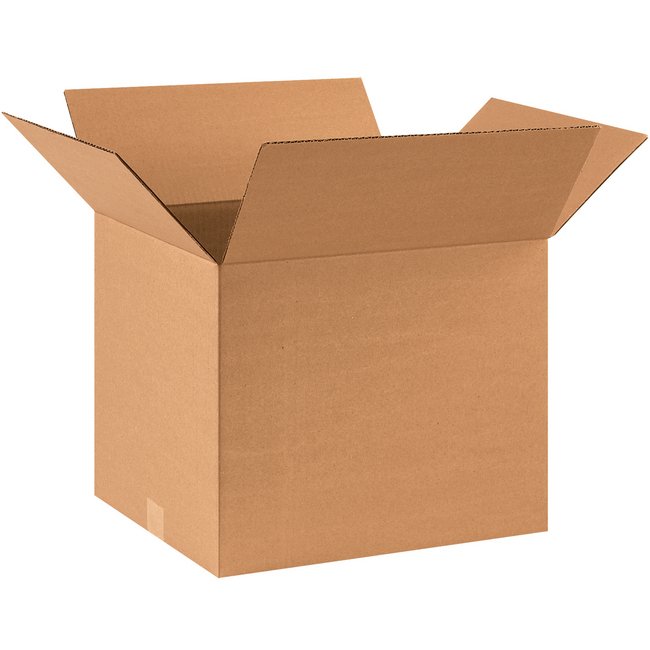 17x14x14 ECT-32 Kraft Corrugated Box - Alpha Packaging, Inc. (Bundle of 25) - Image 1