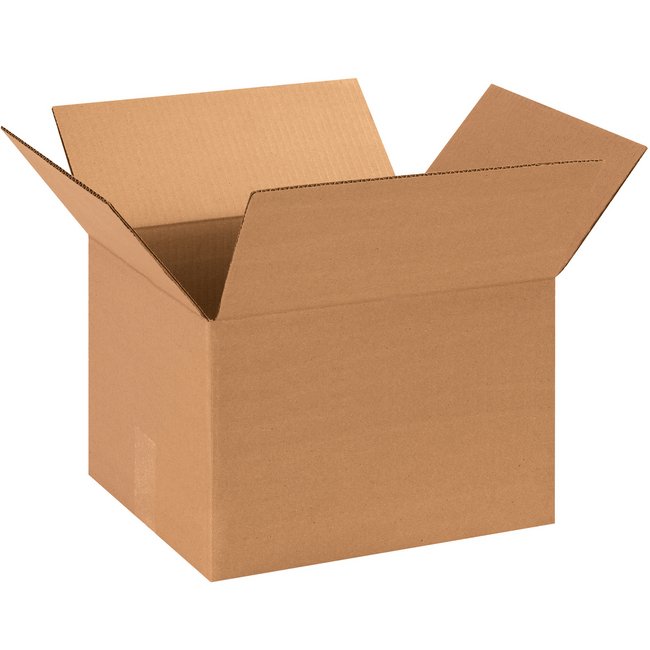 Alpha Packaging, Inc. 13x11x9 ECT-32 Single Wall Corrugated Box Bundle (25 Pack) - Image 1
