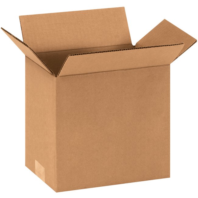 9x6x9 ECT-32 Kraft Corrugated Box - Bundle of 25 - Image 1