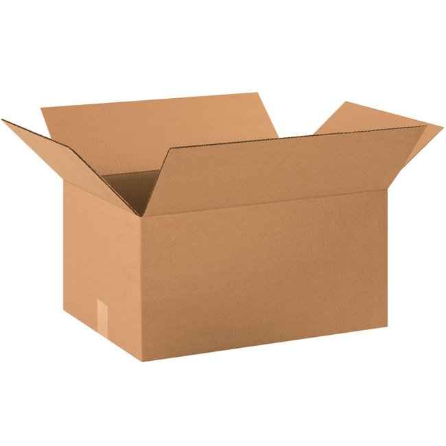 Alpha Packaging, Inc. 22x16x12 ECT-32 Kraft Corrugated Box Bundle (20-Pack) - Image 1