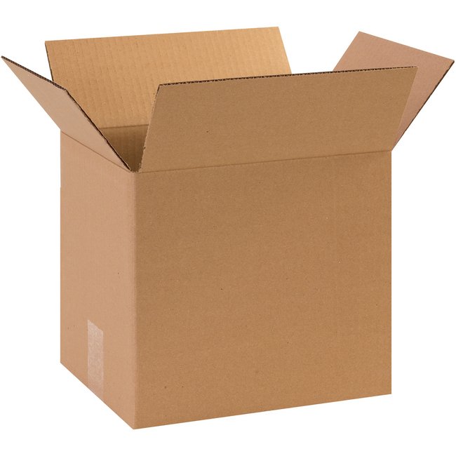 Eco-Friendly Kraft Corrugated Box - 11-1/4x8-5/8x10 inches (Pack of 25) - Image 1