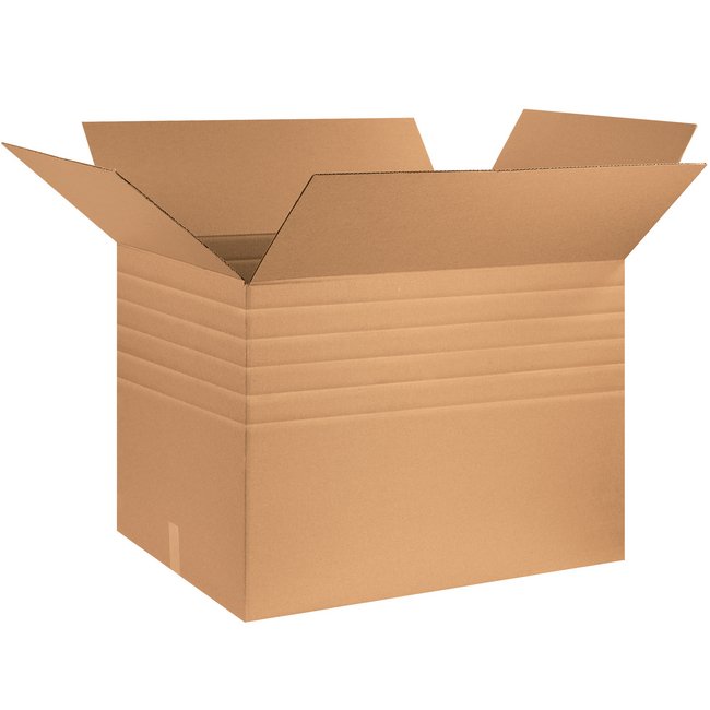 Multi-Depth 32x24x24 Corrugated Box - Bundle of 10 - Image 1