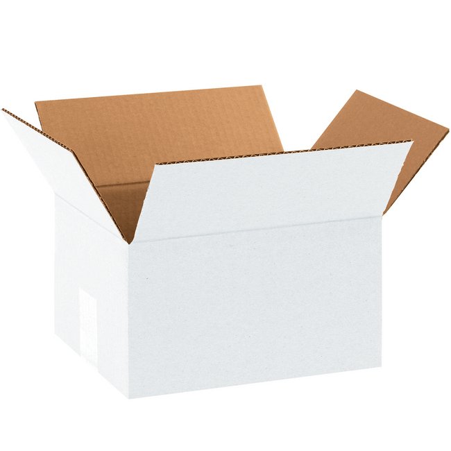 Alpha Packaging, Inc. 10x8x6 ECT-32 Single Wall Corrugated Box Bundle - Image 1