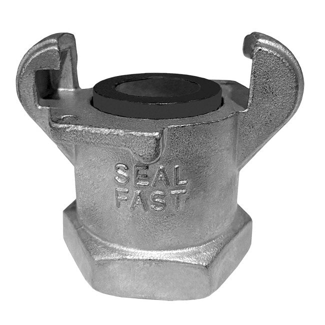 316 Stainless Steel Female NPT Hose End Coupling - 1/2 Inch - Image 1