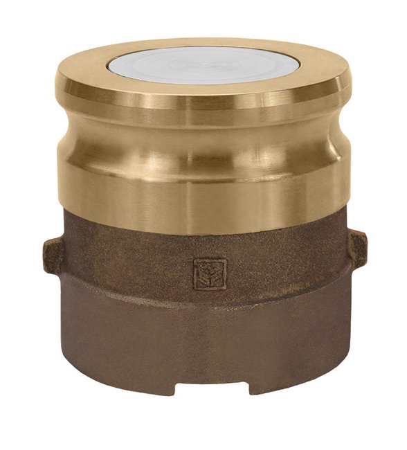 Seal Fast 4x4 Brass Dual Point Poppet Adapter Fitting - Image 1