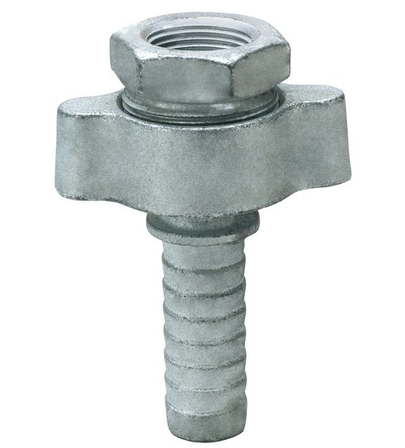 Seal Fast 4 Inch Zinc Plated Iron Ground Joint Set - Image 1